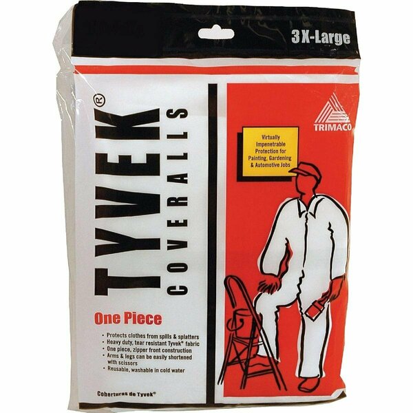 Trimaco Tyvek 3XL Reusable Painter's Coveralls 14125